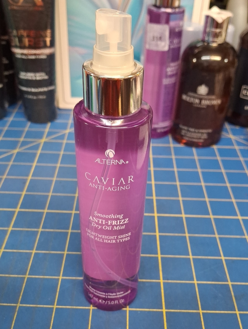 Alterna Caviar Anti-Aging Smoothing Anti-Frizz Dry Oil Mist - Purple No Cap New